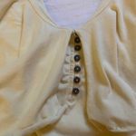 Free people intimately yellow frilly body suit size medium Photo 4