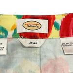 Talbots Pencil Skirt Women's Size 12 Floral Roses Watercolor Mid Rise Career Photo 3