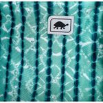 NWT Turtle Fur Aqua Blue Tie Dye Neck Warmer Fleece Lining Skiing Outdoor Photo 3