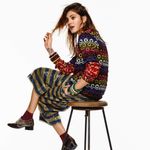 Scotch & Soda  Cropped Pant Culottes Sequins Photo 3