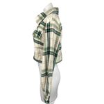 Nasty Gal Multicolor Plaid Flannel Button Long Sleeve Cropped Shirt Jacket Top S Photo 1