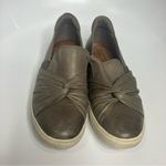 Rockport Willa Bow leather‎ slip on sneakers tan brown size 8.5 Photo 2