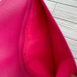 Juicy Couture envelope clutch pochette wristlet gold studs hot pink bag coquette Photo 4