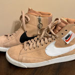 Nike Women Blazer Mid Rebel Bio Beige Summit White Black‎ Size 8.5 (BQ4022 Photo 0