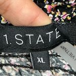 1. State Ditsy Floral xl smocked Jumpsuit FLAWED Photo 1