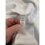 Aerie Tie-Dyed White and Blue Hoodie Sweatshirt Size Medium ￼ Photo 5