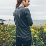 Taylor Stitch The Chandler Gray Sweatshirt with Side Zipper and Hidden Pocket Size M Photo 2