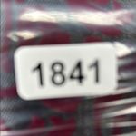 Volcom  Red and Gray Skinny Jeans with‎ Bold Pattern Photo 4