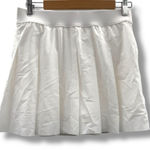 Fabletics  White Pleated Activewear Skort Sz M NEW‎ Tennis Golf Athletic Photo 0