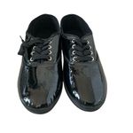 Baby Phat  vintage y2k black fashion sneakers lace up sz 10 patent faux leather Photo 0