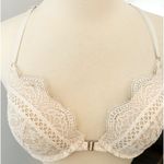 Victoria's Secret Victoria’s Secret VINTAGE Dream Angels Push-up Ivory Lace Bra Photo 6