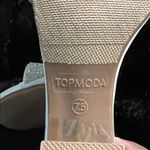 Top Moda  Elegant White Heels with Glittering Silver Straps Photo 5