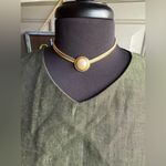 Jones Wear Vintage olive green linen blend two piece skirt set, size 8 Photo 5