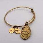 ALEX AND ANI Alex an Ani Sister Irreplaceable Forever Friend 2018 Expandable Bangle Bracelet Photo 2