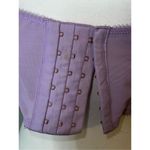 Savage X Fenty Floral Glow Lace Bustier Bra Top Large Purple Photo 7