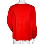 Velvet by‎ Graham & Spencer Shirt Womens Small Red Orange Blouse Office Casual Size M Photo 3