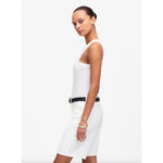 Madewell The 1997 Denim Bermuda Short Pure White Rigid High Rise US 31 NWT Photo 2