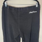 Ralph Lauren POLO JEANS CO  Black Wide Leg Sweatpants Embroidered Logo, XL Photo 5