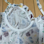 COLSIE Corset Bralette Top Coastal Travel Theme Print Size Small Photo 8