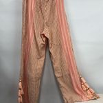 Soft Surroundings  embroidered women’s medium wide leg tassels boho pull on pants Photo 1