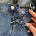 Indigo Blue  Maternity Ankle Cropped  Jeans in Classic Blue Photo 3