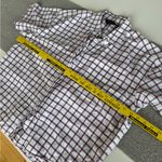 Vintage Gitano White Red Blue Short Sleeve Cotton Button Back Cotton Shirt 18W Photo 8