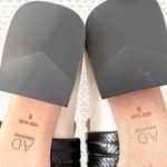 AD & Daughter Ivory Black Woven Band Corya Keeper Low Black Heel Loafer 6.5 Photo 10