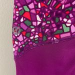 Lululemon Paradise Camo Multi Regal Plum Real Quick Crop Athletic Leggings Photo 11