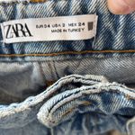 ZARA  High-rise Straight Leg Jeans Photo 4