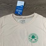 Brooks  Running on Good Luck Distance Short Sleeve Tee - Size M - Off White - NWT Photo 5