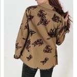 Flying Tomato JEALOUS TOMATO Pinpoint Floral Jacket Small Photo 3