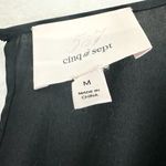 Cinq à Sept Cinq a Sept Arabella Top Size Medium Black Boned Bodice Cotton Peplum Photo 5