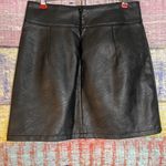 Topshop Faux Leather Miniskirt Photo 1