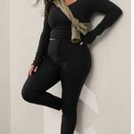 Athleta  Stellar Tight Pant Pocket Plus Size Black Plus Size Athleisure US 26 NWT Photo 0