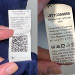 SheIn Clasi Solid Scallop Trim Sleeveless Blue Business Casual Dress Top Photo 13