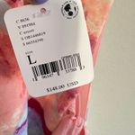 NWT Free People Movement All That Hoodie Coverup Sz Large Pink Swirl Sleeveless Photo 4