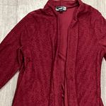 Naïf NWOT  Women’s Size Small Red Burgandy Cardigan Sweater Photo 2
