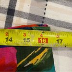 Vtg Alfred Dunner Floral Hawaiian Print Midi Skirt Size 18 Made in USA Floral Red Photo 7