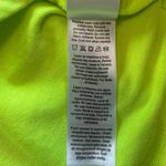 NWT DKNY Sport Neon Green Yellow Women's Crewneck Cropped Sweatshirt Pullover Size L Photo 6