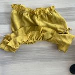 Essue Yellow Crop Top Photo 1