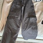 Hollister Dark Grey Cargo Baggy Pants Size 000 or 23 Photo 0