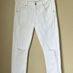 AGOLDE White ripped Knee Sample Jeans Photo 0
