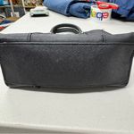 Rebecca Minkoff Black Leather Mini Handbag Tote Purse Classic Small Preppy Photo 2