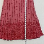 Athleta  Burgundy Patterned Mini Dress Photo 2