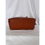 Crocci Bow Satchel Crossbody Bag Braided Handle Designer Purse Brown Photo 7