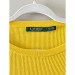 Ralph Lauren Lauren Ribbed Sweater Size XL Crewneck Long Sleeves Gold Buttons Photo 6