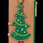 Disney The Nightmare Before Christmas Christmas Town Tree Large Card Holder NWT Photo 1