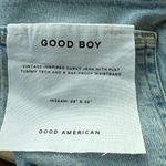 Good American  Good Boy Jeans – Size 2 / 26 – Light Indigo NWTs Photo 6