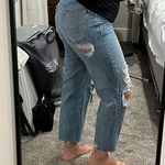 American Eagle Distressed Straight Jean Raw Hem | Size 10 Photo 10