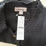J.Crew NWT Short-sleeve Sweater Lady Jacket Black Photo 4